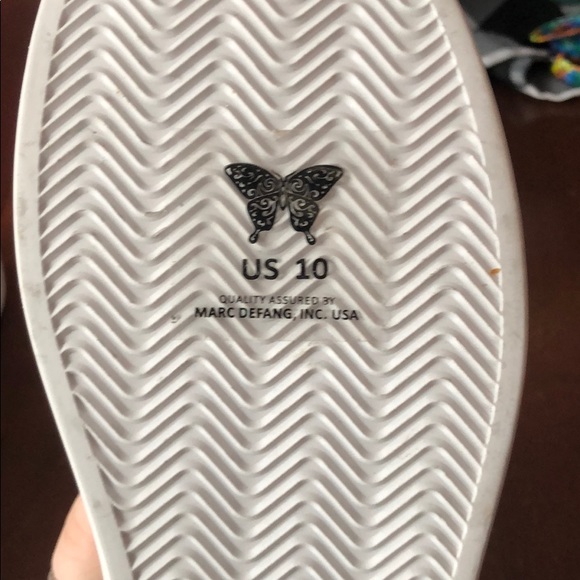 Marc DeFang Net York size 10 glittery shoes! - Picture 9 of 10